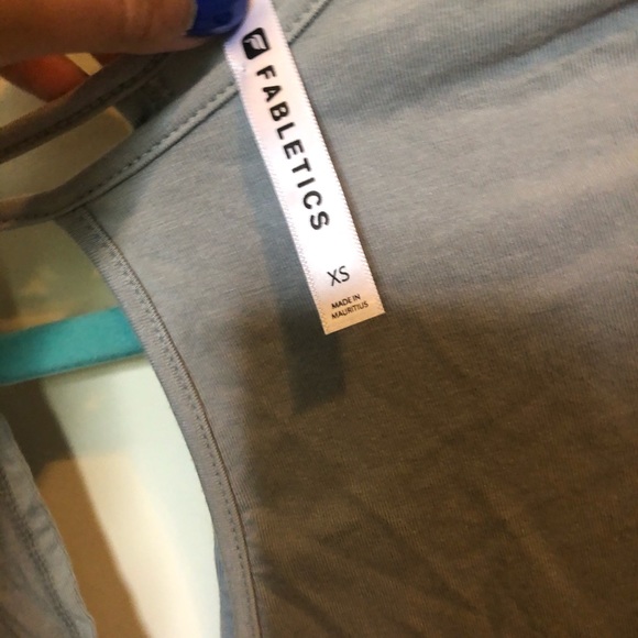 Long Sleeve Fabletics Yoga Top - Picture 3 of 3